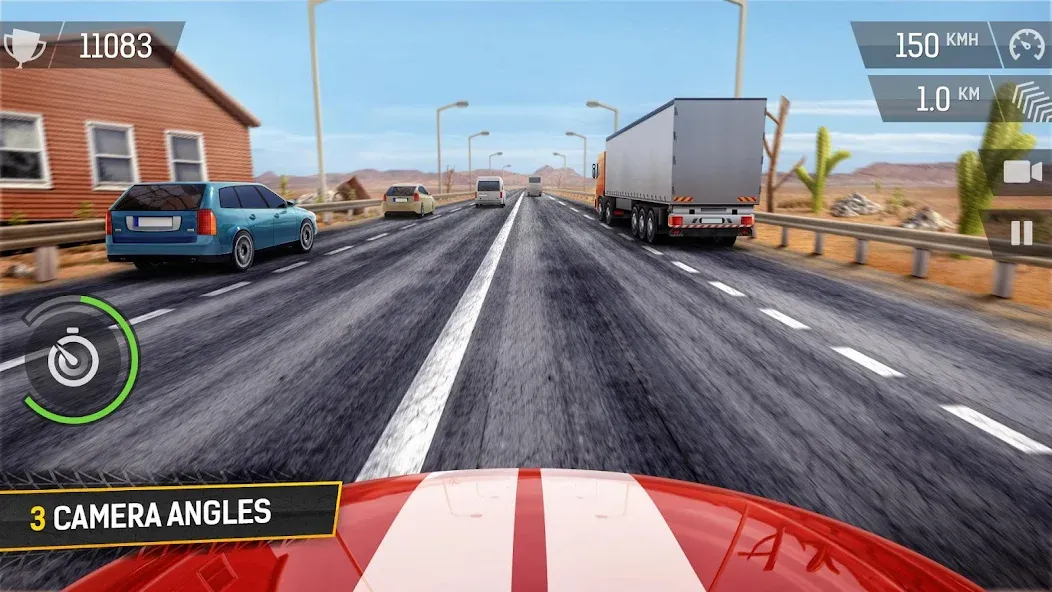 Racing Fever (Рейсинг Фивер) [МОД: Деньги, Монеты и Меню MOD] Screenshot 1