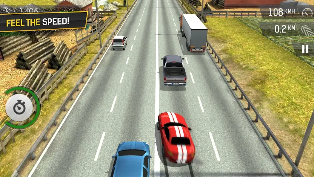 Racing Fever (Рейсинг Фивер) [МОД: Деньги, Монеты и Меню MOD] Screenshot 5