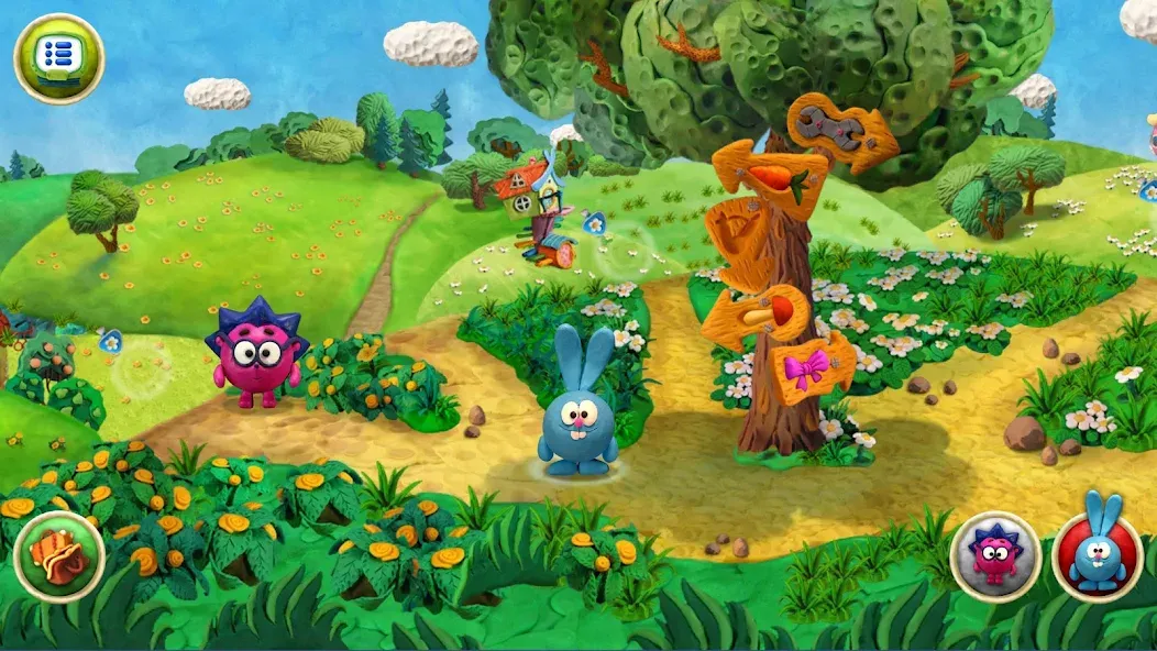 Смешарики. Параллельные миры [MOD: Разблокировано] - Скриншот 5