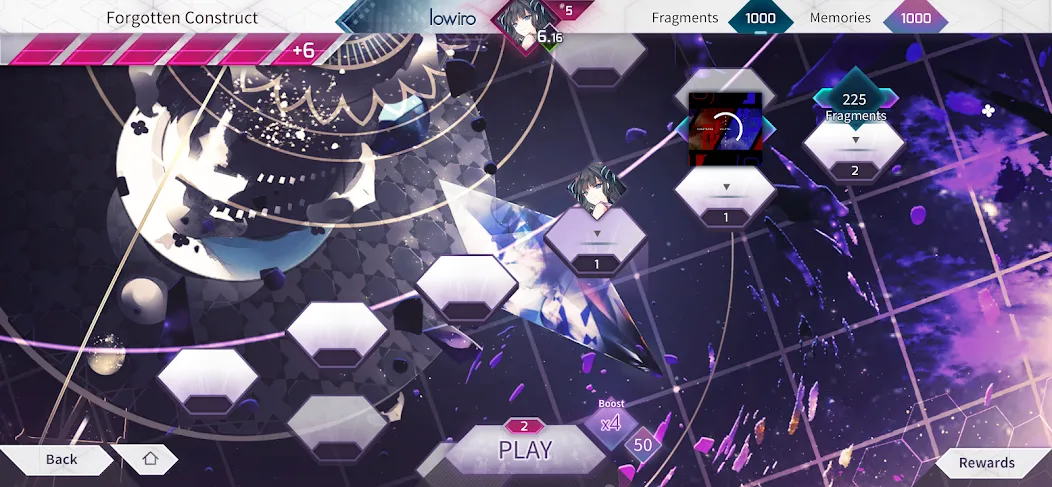 Arcaea (Аркэя) [МОД: Меню, Бесконечные монеты и Открытые уровни] Screenshot 5