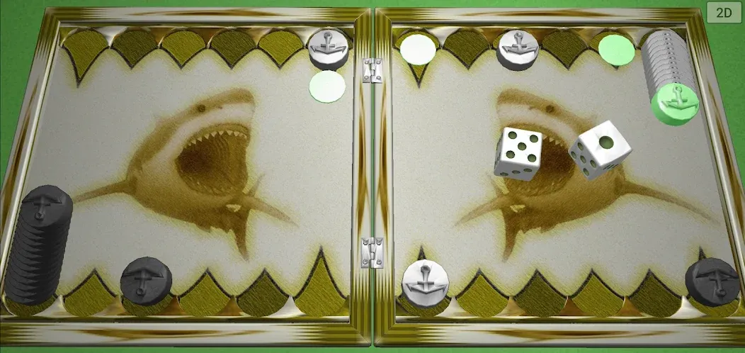 Backgammon 6 1 [МОД: Много монет, Открытые уровни и Мега MOD] Screenshot 1