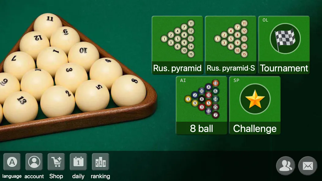 russian billiards 2024 [МОД: Деньги, Монеты и Меню MOD] Screenshot 1