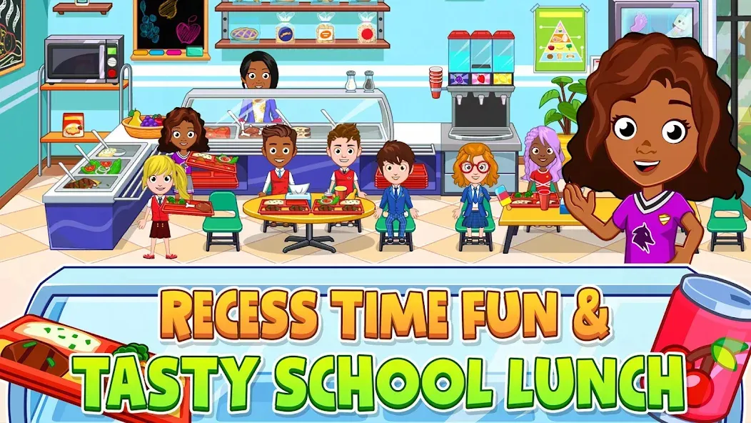 My City : High School (Мой город) [МОД: Бесконечные деньги, Монеты и Мега MOD] Screenshot 5
