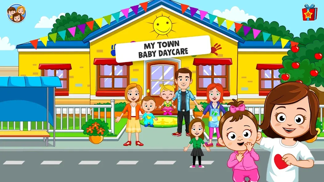 My Town : Daycare Game [МОД: Много денег, Монет и Все открыто] Screenshot 2