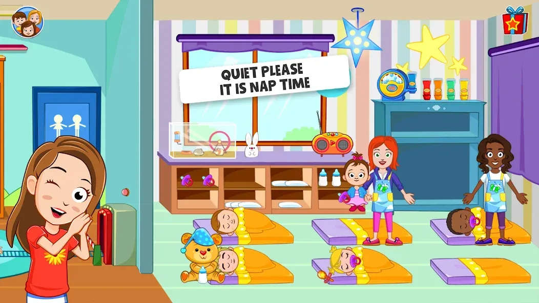 My Town : Daycare Game [МОД: Много денег, Монет и Все открыто] Screenshot 5