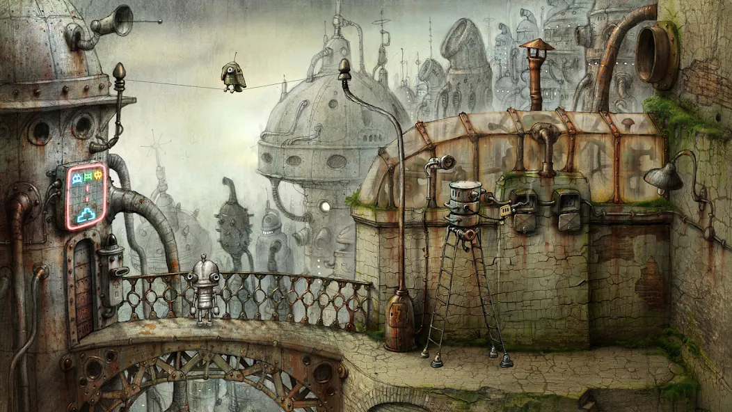 Machinarium Demo (Махинариум) [МОД: Много денег, Монет и Все открыто] Screenshot 4