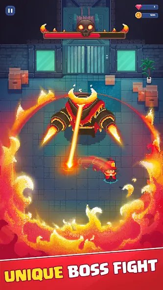 Firefighter: pixel shooter [МОД: Много денег, Монет и Все открыто] Screenshot 4