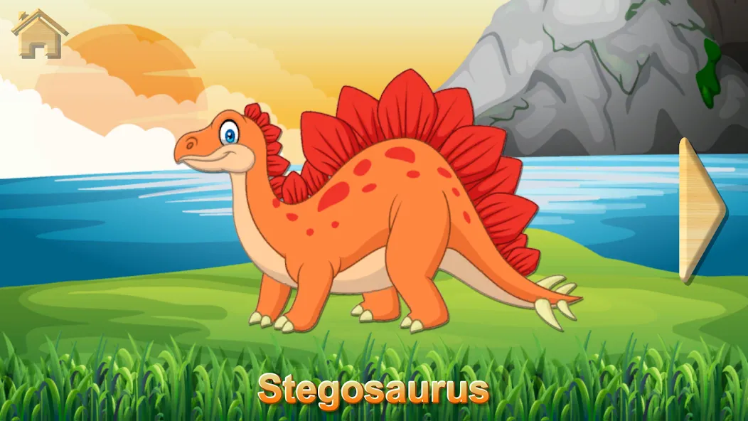 Dino Puzzle [МОД: Меню, Бесконечные монеты и Открытые уровни] Screenshot 4