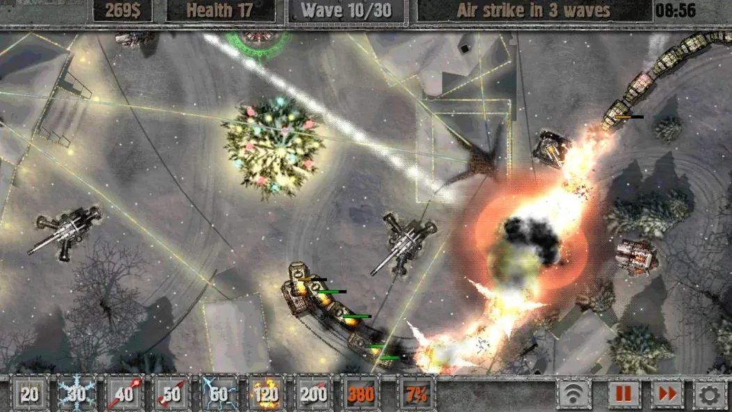 Defense Zone 2 HD Lite (Дефенс Зон 2  Лайт) [МОД: Меню, Бесконечные монеты и Открытые уровни] Screenshot 2