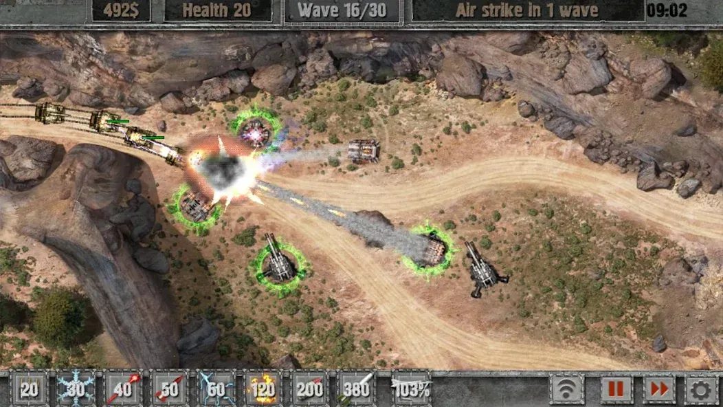 Defense Zone 2 HD Lite (Дефенс Зон 2  Лайт) [МОД: Меню, Бесконечные монеты и Открытые уровни] Screenshot 4