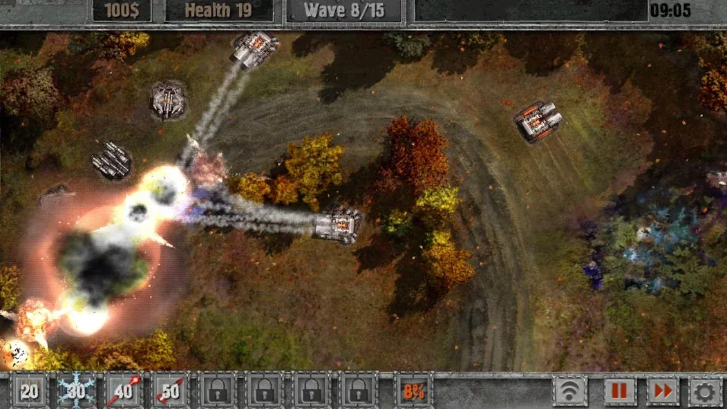 Defense Zone 2 HD Lite (Дефенс Зон 2  Лайт) [МОД: Меню, Бесконечные монеты и Открытые уровни] Screenshot 5