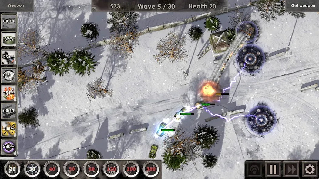 Defense Zone 3 HD (Дефенс Зон 3 ) [МОД: Деньги, Монеты и Меню MOD] Screenshot 3