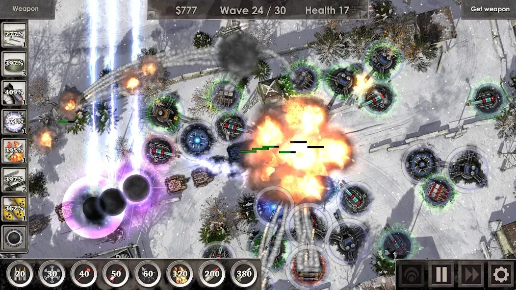 Defense Zone 3 HD (Дефенс Зон 3 ) [МОД: Деньги, Монеты и Меню MOD] Screenshot 4