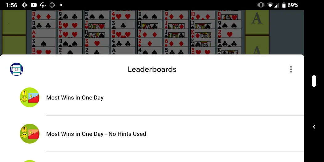 FreeCell with Leaderboards (Фрикел с таблицей лидеров) [МОД: Бесконечные деньги, Монеты и Мега MOD] Screenshot 3