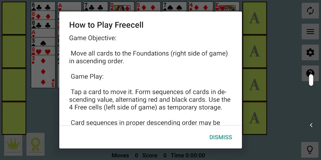 FreeCell with Leaderboards (Фрикел с таблицей лидеров) [МОД: Бесконечные деньги, Монеты и Мега MOD] Screenshot 5