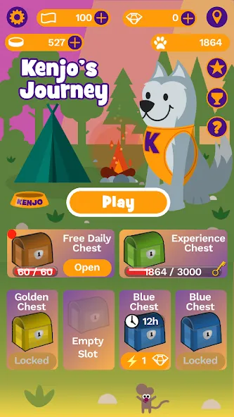 Kenjo's Journey Coin Pusher [МОД: Все открыто, Дополнительные деньги и Меню MOD] Screenshot 2