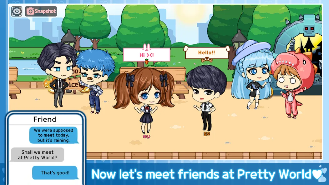 My Prettygirl Story : Dress Up (Мой Притигерл Стори) [МОД: Меню, Бесконечные монеты и Открытые уровни] Screenshot 1