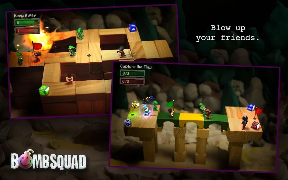 BombSquad (БомбСквад) [МОД: Меню, Бесконечные монеты и Открытые уровни] Screenshot 2