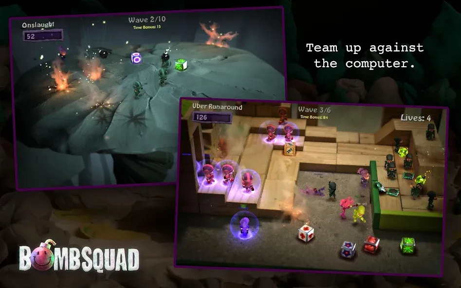 BombSquad (БомбСквад) [МОД: Меню, Бесконечные монеты и Открытые уровни] Screenshot 3