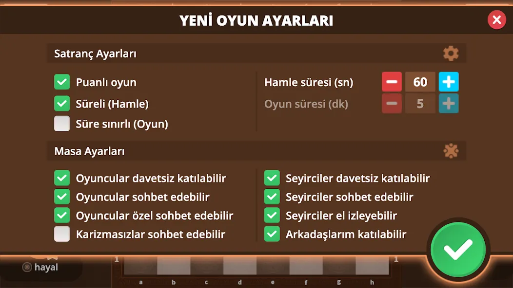 Satranç Online [МОД: Много монет, Открытые уровни и Мега MOD] Screenshot 3