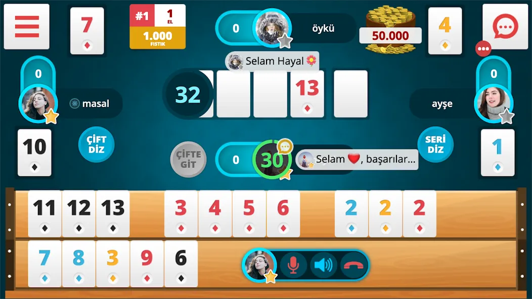 Okey Online (Окей Онлайн) [МОД: Много денег, Монет и Все открыто] Screenshot 1