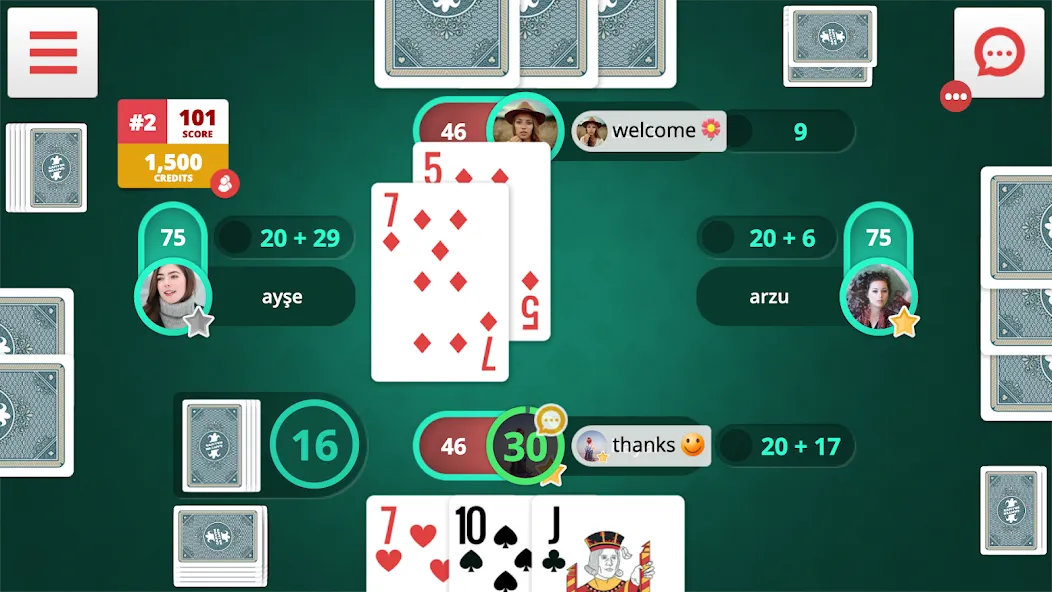 Pisti Online [МОД: Много денег, Монет и Все открыто] Screenshot 2