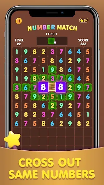 Number Match: Ten Crush Puzzle (Намбер Матч) [МОД: Много монет, Открытые уровни и Мега MOD] Screenshot 5