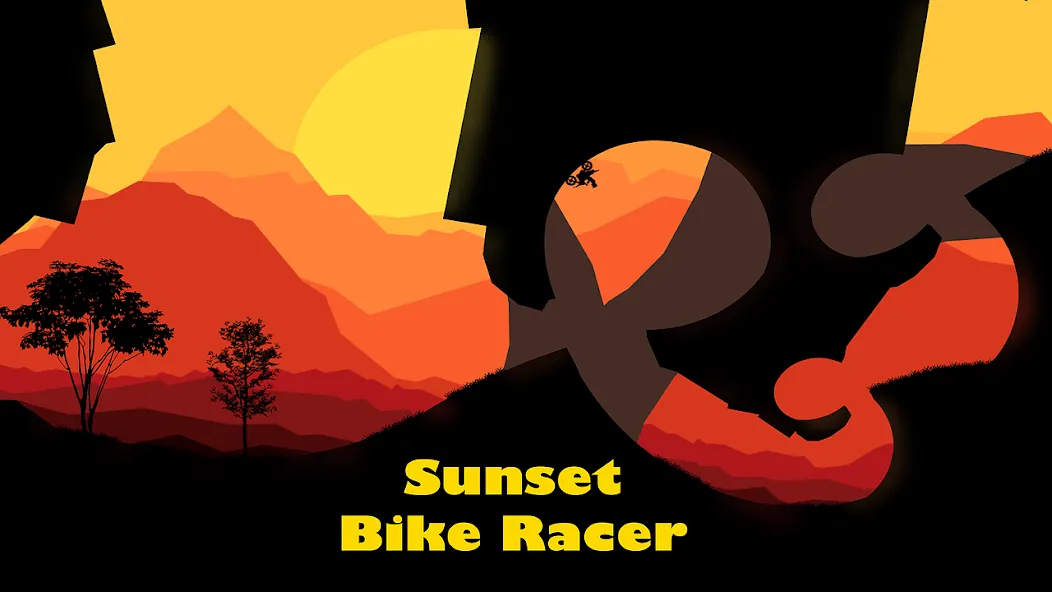 Sunset Bike Racer - Motocross (Сансет Байк Рейсер) [МОД: Деньги, Монеты и Меню MOD] Screenshot 1
