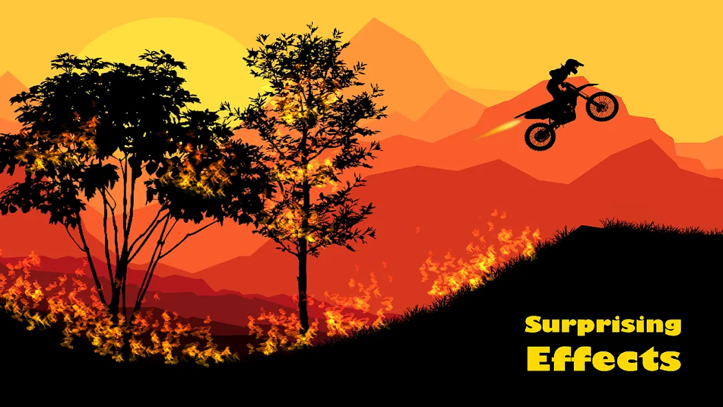 Sunset Bike Racer - Motocross (Сансет Байк Рейсер) [МОД: Деньги, Монеты и Меню MOD] Screenshot 5