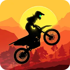 Скачать Sunset Bike Racer - Motocross (Сансет Байк Рейсер) [МОД: Деньги, Монеты и Меню MOD] | Взлом Sunset Bike Racer - Motocross на Андроид