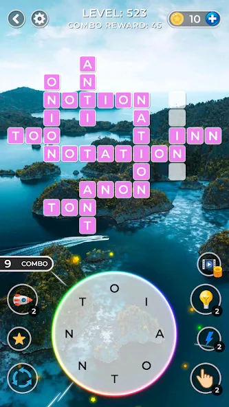 WOW4:Word Connect Offline Word (ВАУ 4) [МОД: Много денег, Монет и Все открыто] Screenshot 3