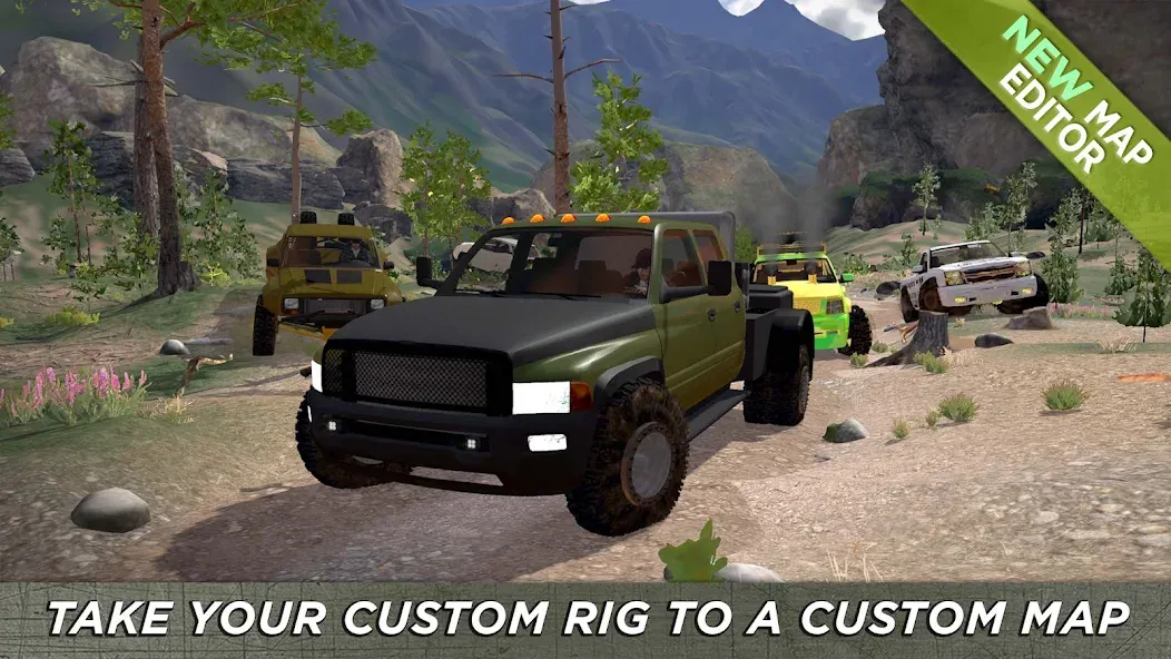 4x4 Mania: SUV Racing (х4 Мания) [МОД: Много денег, Монет и Все открыто] Screenshot 1