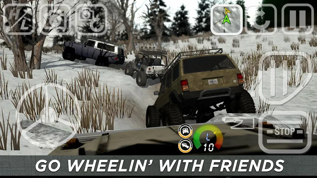 4x4 Mania: SUV Racing (х4 Мания) [МОД: Много денег, Монет и Все открыто] Screenshot 3
