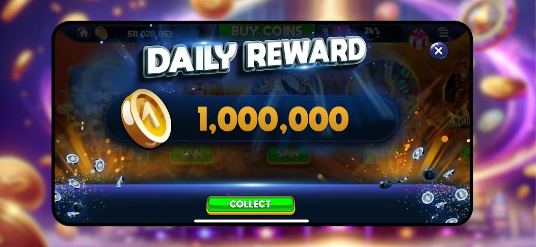 Majestic Slots: Slot Machine [МОД: Много монет, Открытые уровни и Мега MOD] Screenshot 2