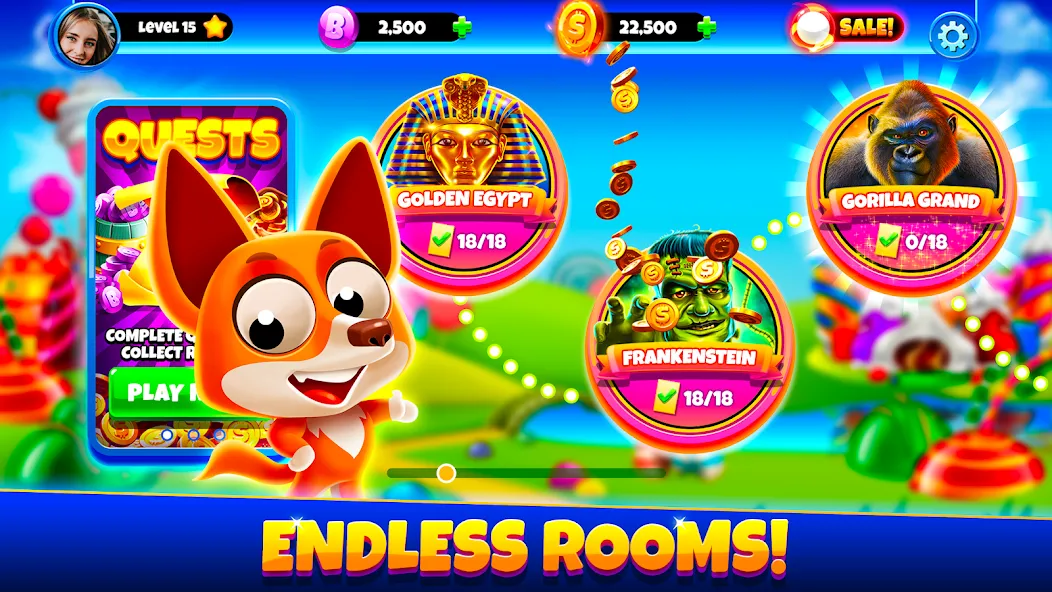Xtreme Bingo! Slots Bingo Game [МОД: Много денег, Монет и Все открыто] Screenshot 5