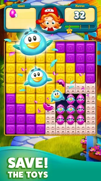 Toy Blast (Той Бласт) [МОД: Все открыто, Дополнительные деньги и Меню MOD] Screenshot 2
