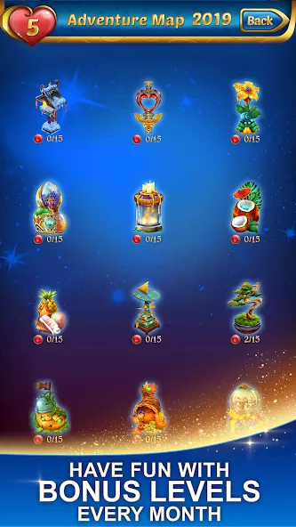 Lost Jewels - Match 3 Puzzle (Лост Джуэлс) [МОД: Много монет, Открытые уровни и Мега MOD] Screenshot 1