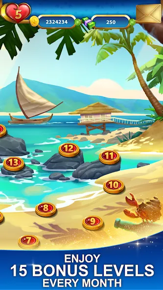 Lost Jewels - Match 3 Puzzle (Лост Джуэлс) [МОД: Много монет, Открытые уровни и Мега MOD] Screenshot 2