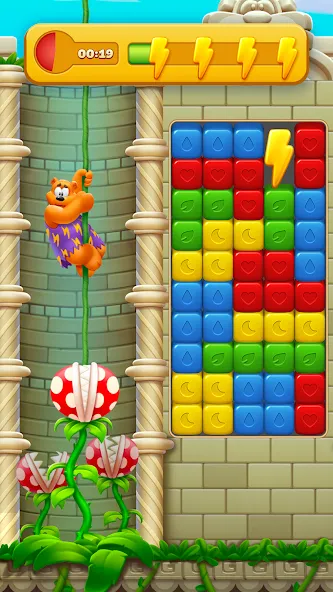 Toon Blast (Тун Бласт) [МОД: Много монет, Открытые уровни и Мега MOD] Screenshot 1