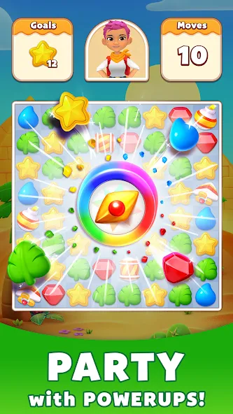 Treasure Party: Puzzle Fun! (Трежер Пати) [МОД: Много денег, Монет и Все открыто] Screenshot 4