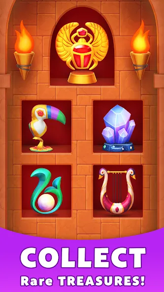 Treasure Party: Puzzle Fun! (Трежер Пати) [МОД: Много денег, Монет и Все открыто] Screenshot 5