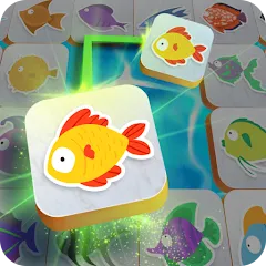 Скачать Mahjong Connect Fish World (Мацзян Коннект Рыбный Мир) [МОД: Деньги, Монеты и Меню MOD] | Взлом Mahjong Connect Fish World на Андроид