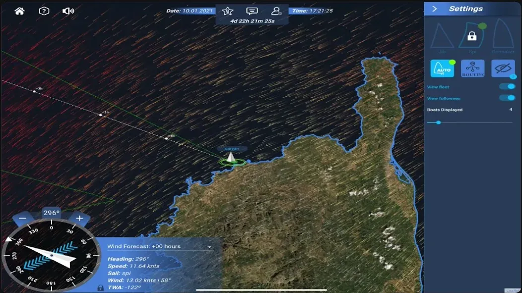 Realsail (Риэлсэйл) [МОД: Меню, Бесконечные монеты и Открытые уровни] Screenshot 2