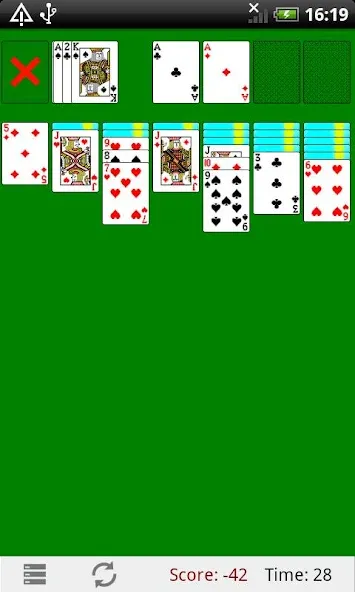 Classic Solitaire [МОД: Много денег, Монет и Все открыто] Screenshot 2