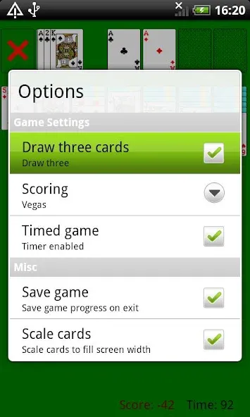Classic Solitaire [МОД: Много денег, Монет и Все открыто] Screenshot 4