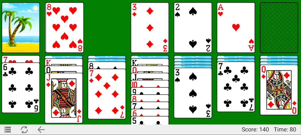 Classic Solitaire [МОД: Много денег, Монет и Все открыто] Screenshot 5