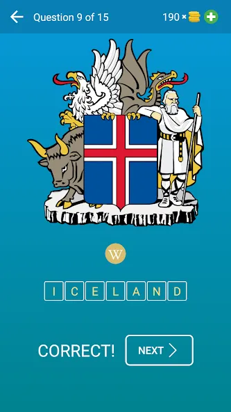 Flags of the World + Emblems: [МОД: Бесконечные деньги, Монеты и Мега MOD] Screenshot 3