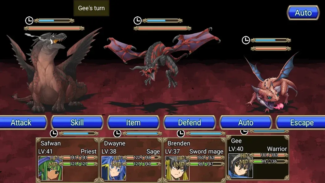 Dungeon RPG -Abyssal Dystopia- (Данжен РПГ) [МОД: Много денег, Монет и Все открыто] Screenshot 1