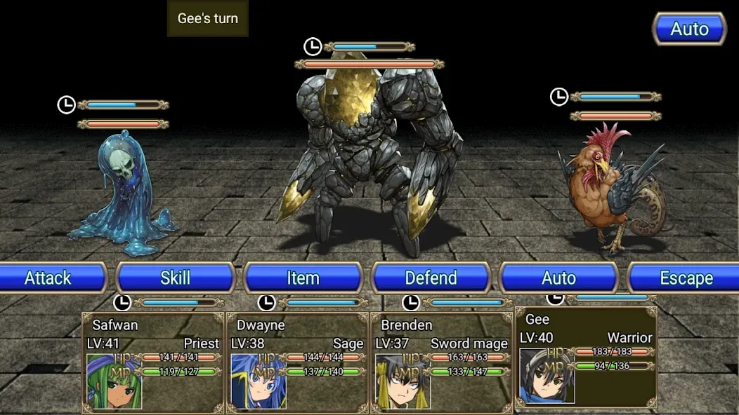 Dungeon RPG -Abyssal Dystopia- (Данжен РПГ) [МОД: Много денег, Монет и Все открыто] Screenshot 4