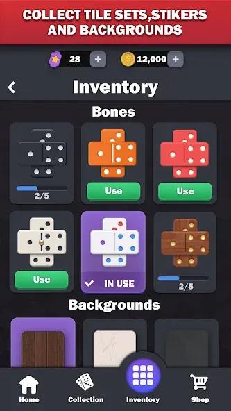 Dominoes online - play Domino! [МОД: Все открыто, Дополнительные деньги и Меню MOD] Screenshot 5